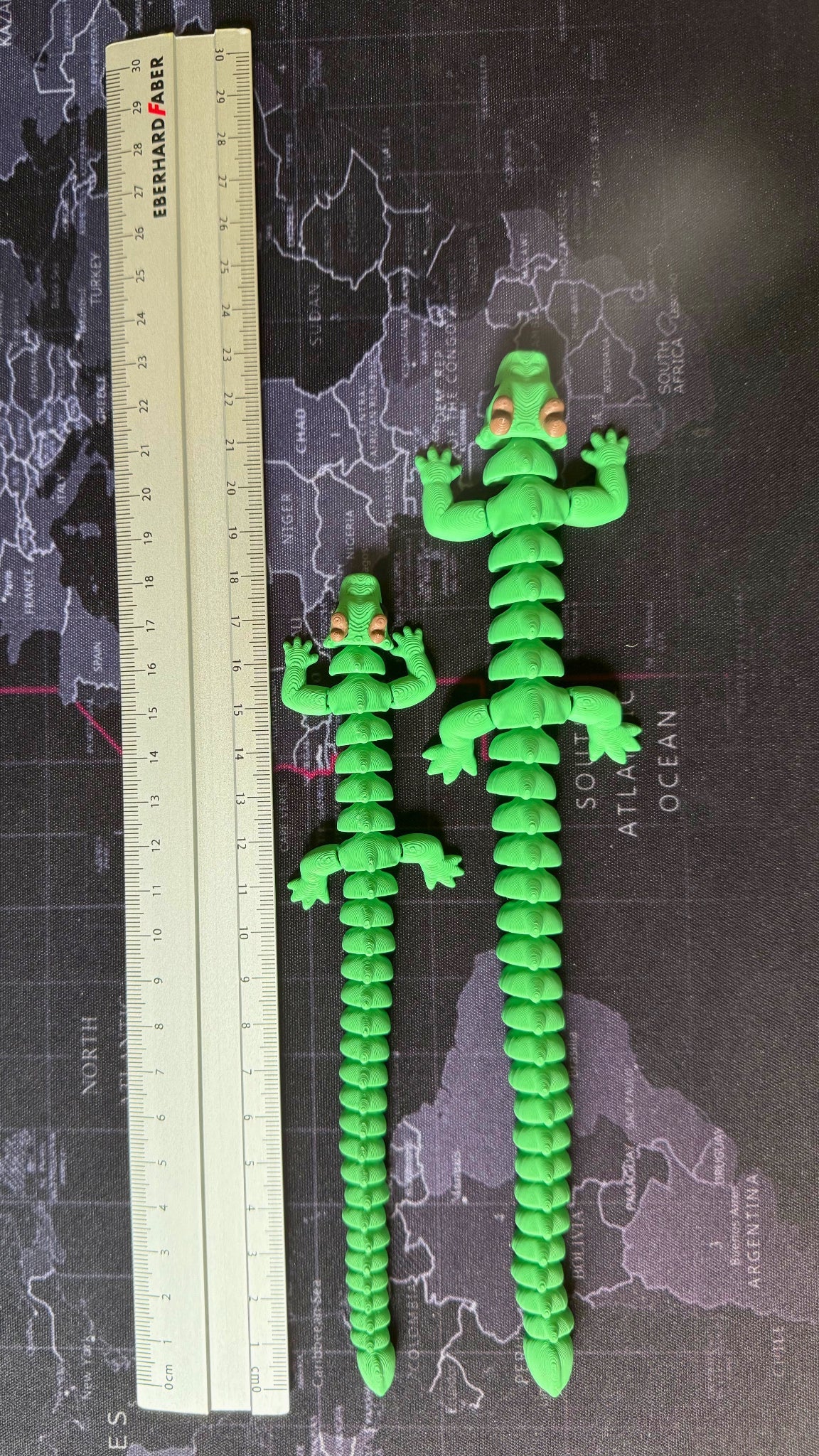 Twee verschilinde maat voor die groene draagen