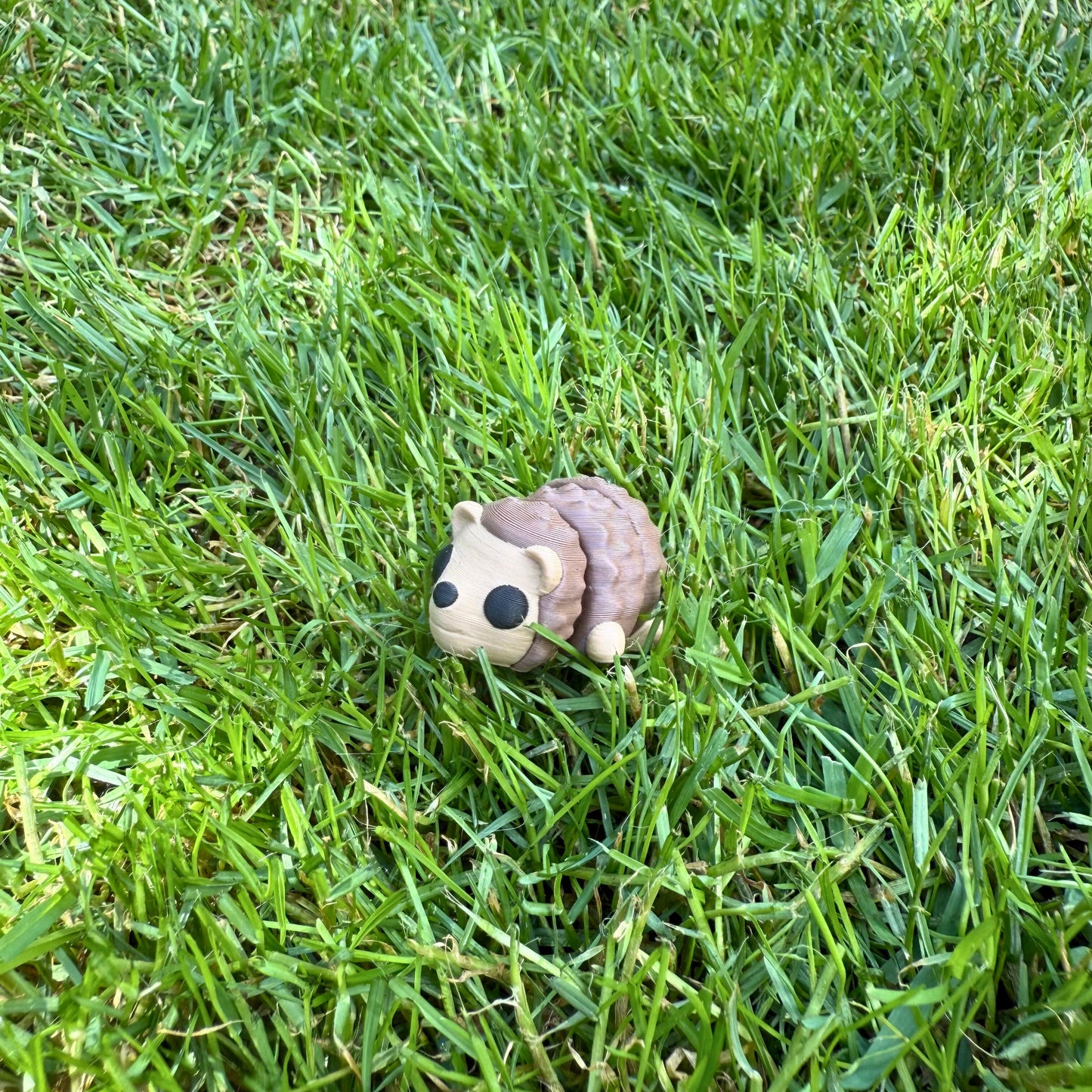 Flexibel model van een schattig baby egeltje, 3D geprint in duurzaam PLA, diverse maten beschikbaar.