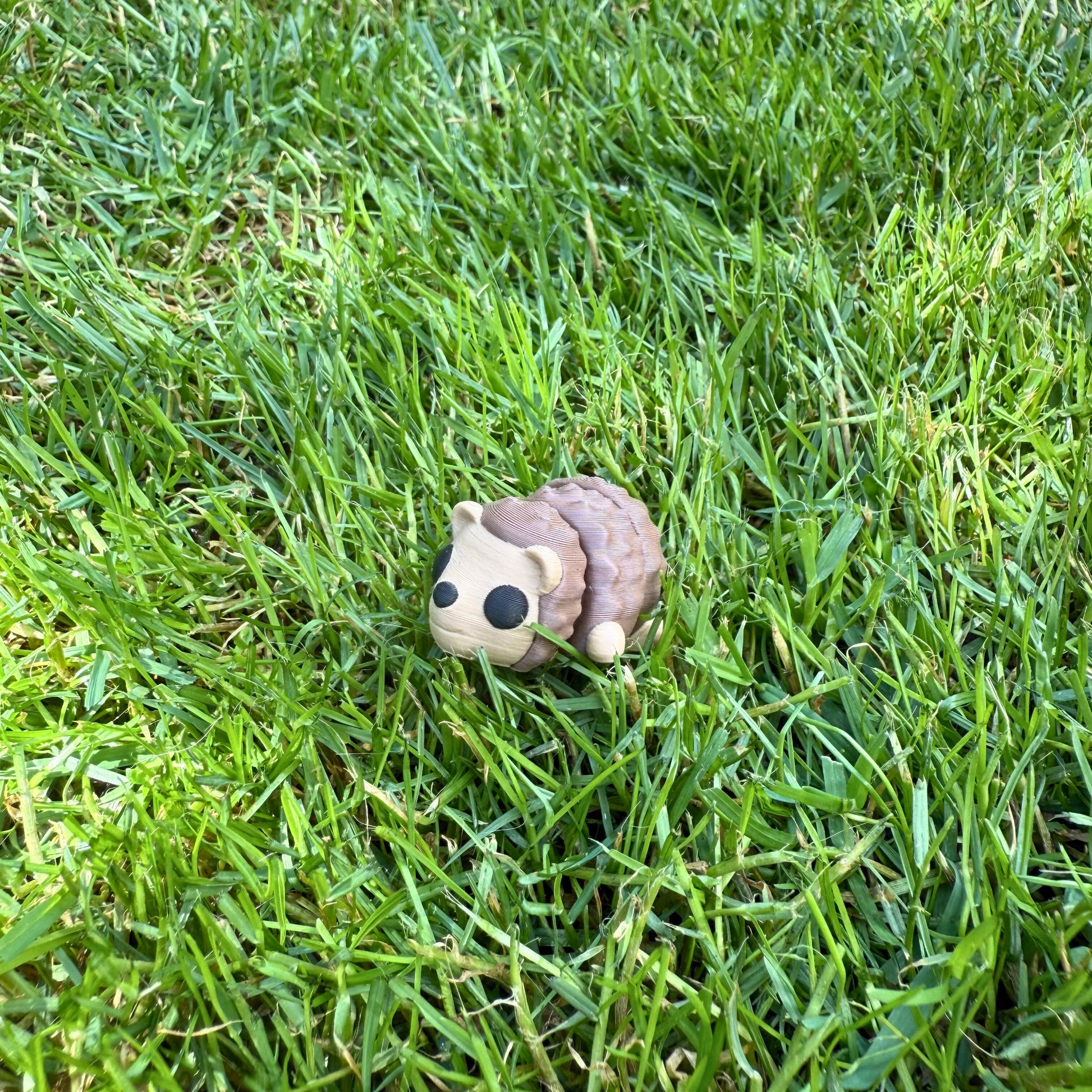 Flexibel model van een schattig baby egeltje, 3D geprint in duurzaam PLA, diverse maten beschikbaar.